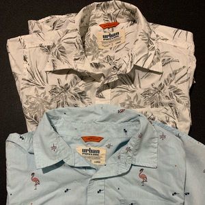 Boys button up short sleeve shirts